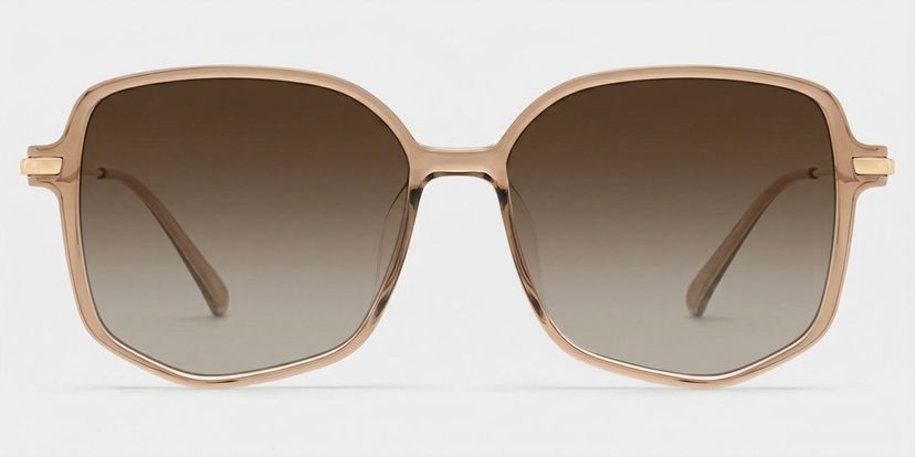 Payton Geometric Beige Glasses