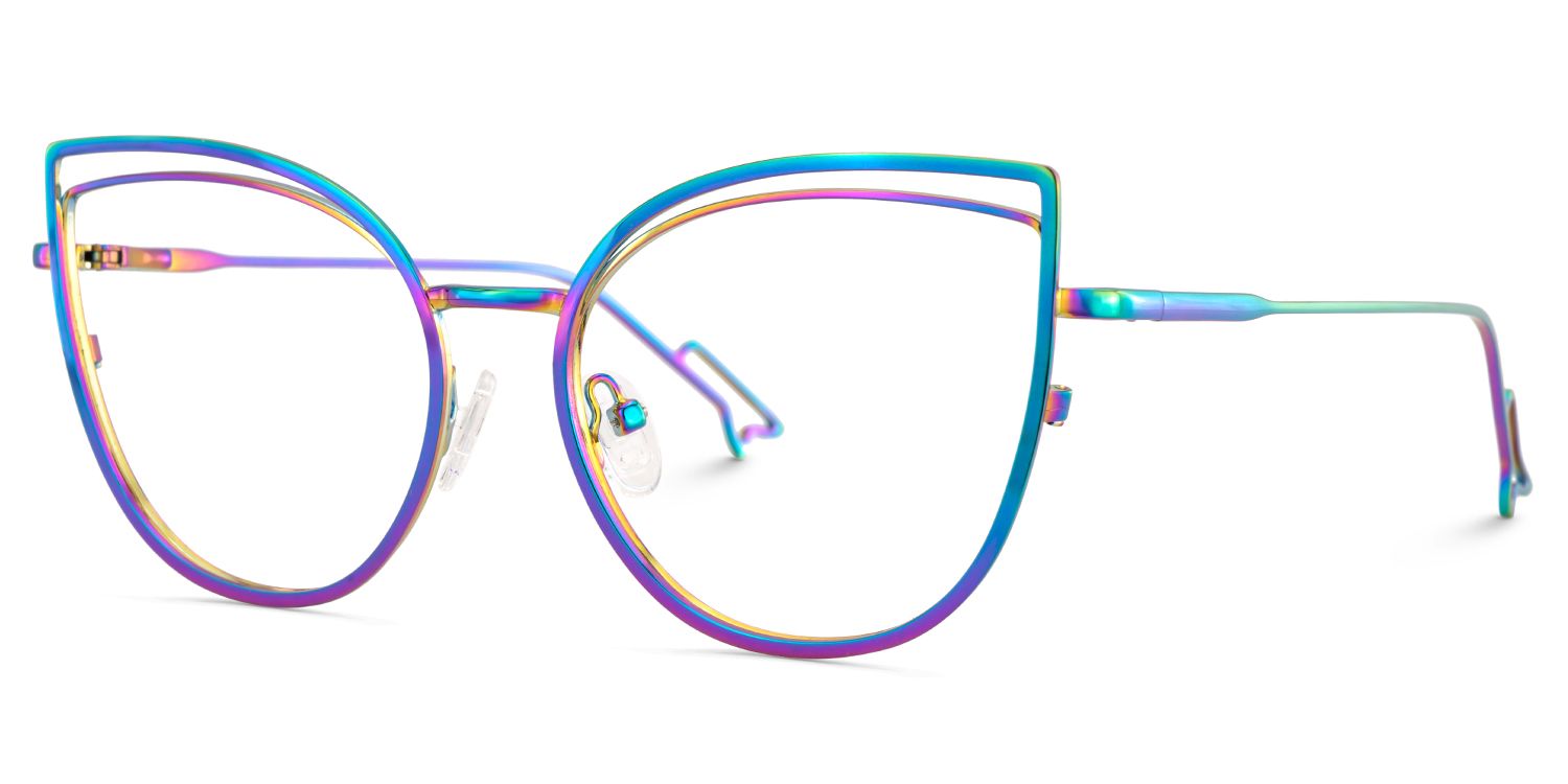 Spivey Cateye Metal Full Frame Eyeglasses | ZEELOOL Canada3