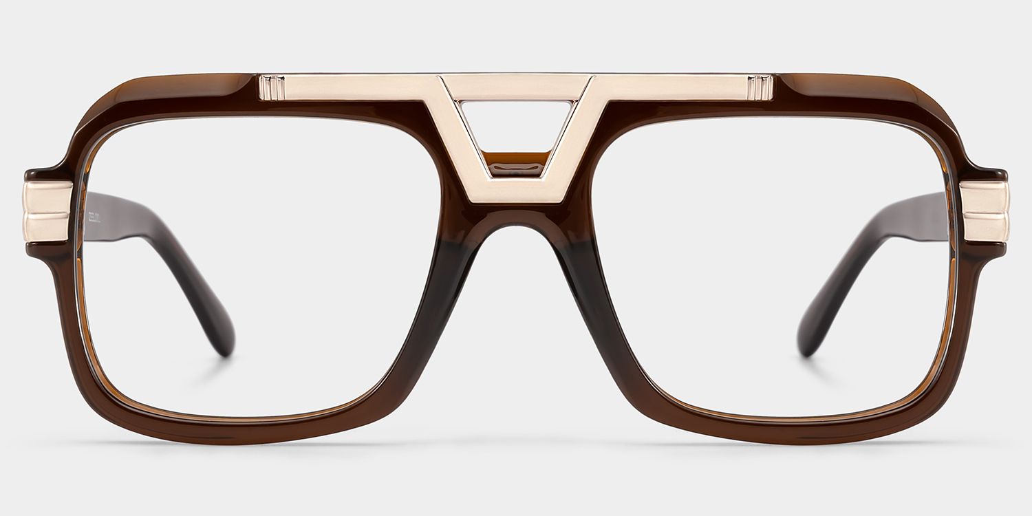 Croswell brown aviator glasses Online | ZEELOOL1