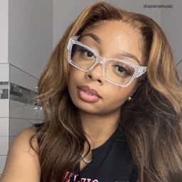 Drayton Clear Square Glasses8
