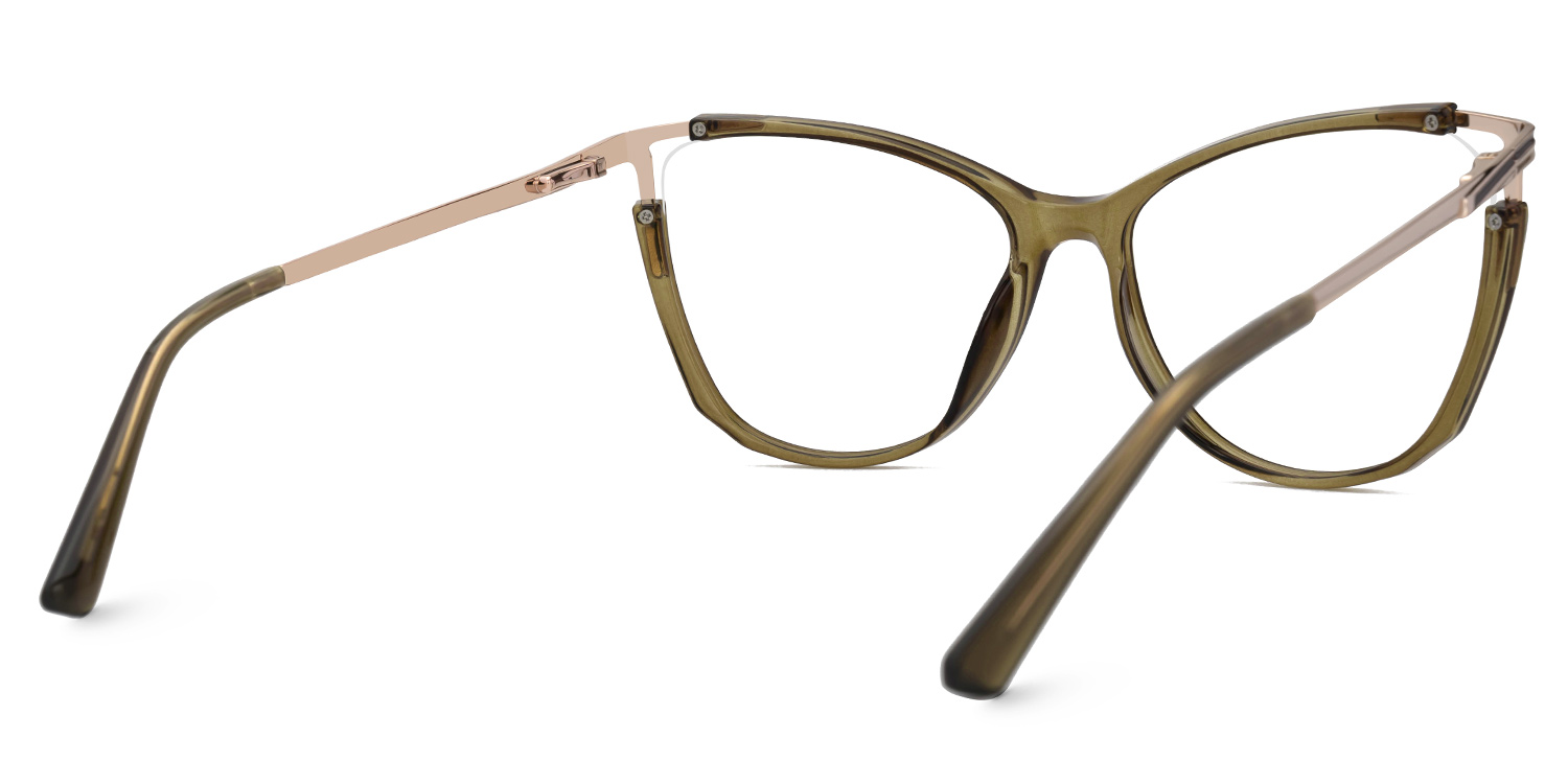 New Tawny Color for Yomary Mixed-Material Eyeglasses  | ZEELOOL Canada3