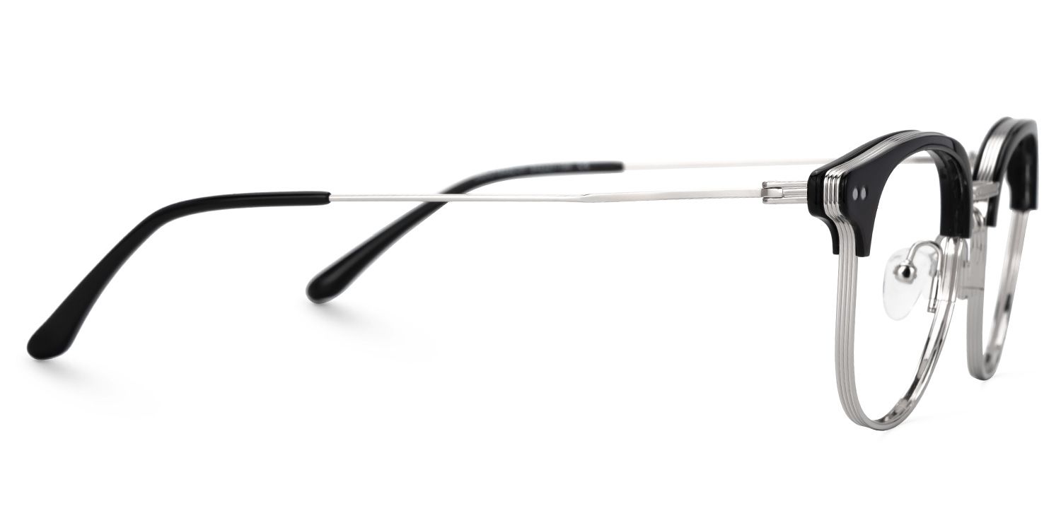 Marcelin Black Thin Frame Glasses for Men | ZEELOOL Canada2