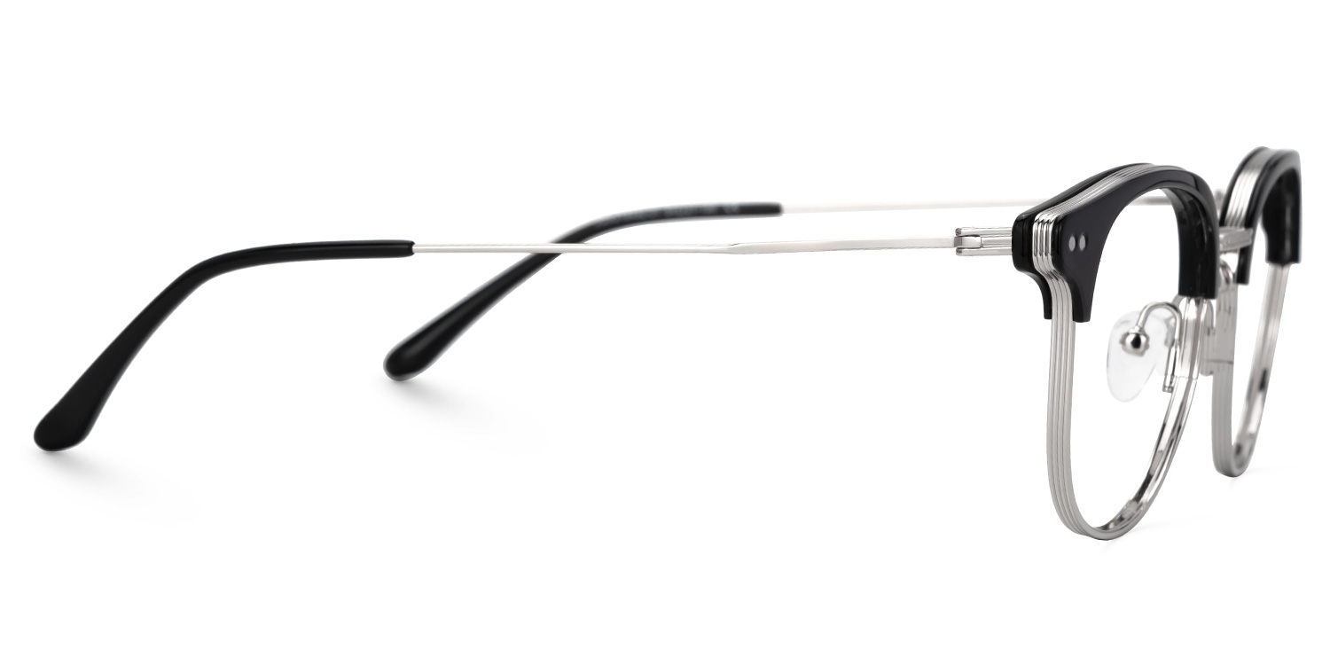 Marcelin Black Thin Frame Glasses for Men | ZEELOOL Canada2