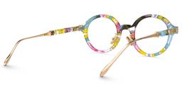 Dylan Round Multicolor Glasses3