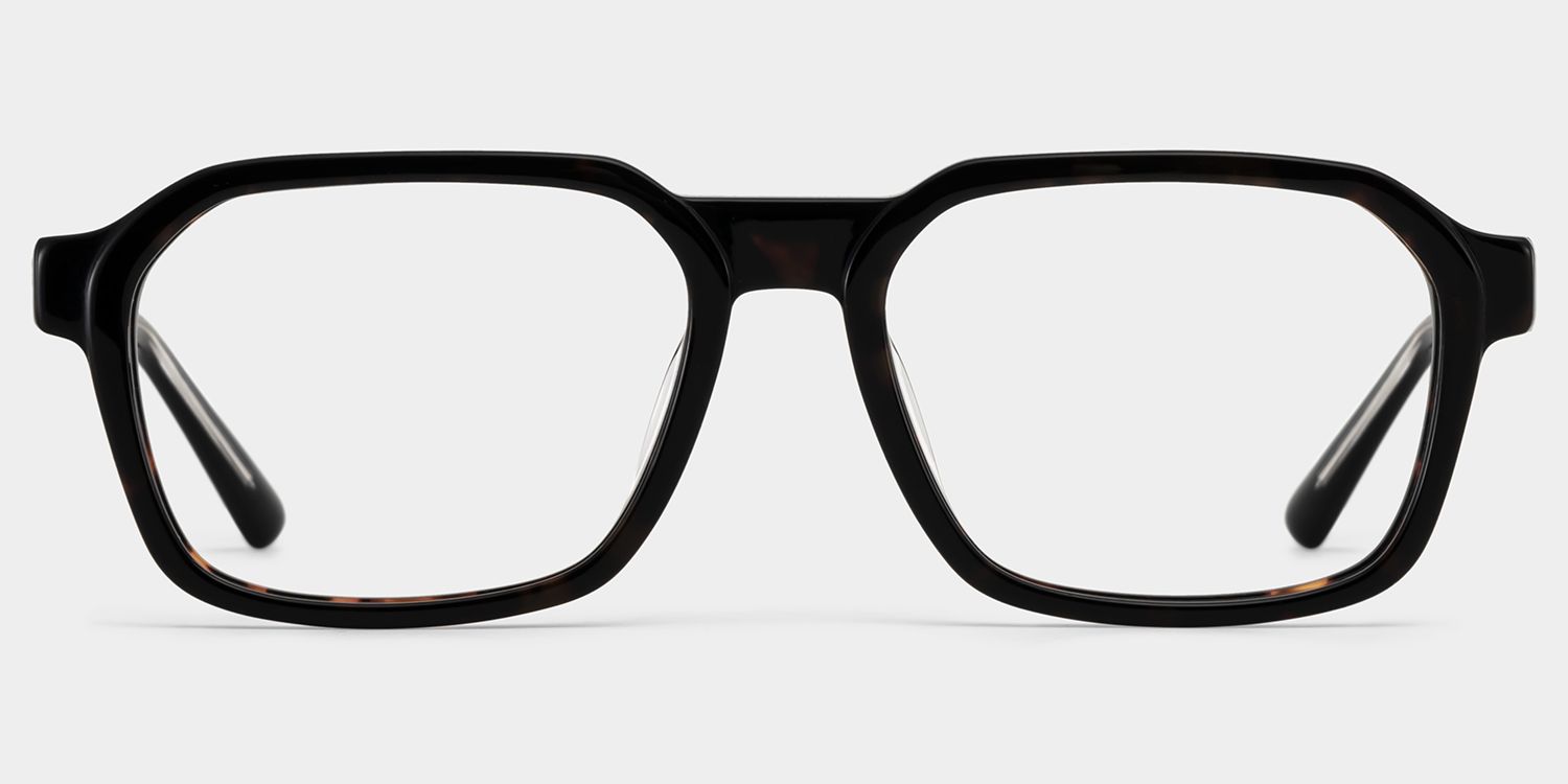 Arden Rectangle Tortoise Frame Eyeglasses for Man| ZEELOOL Canada1