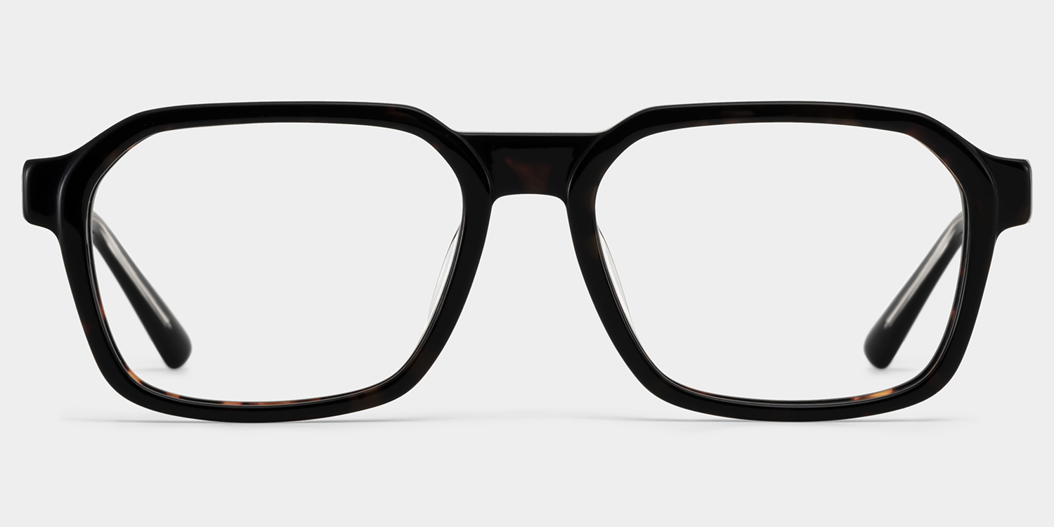 Arden Rectangle Tortoise Frame Eyeglasses for Man| ZEELOOL Canada1