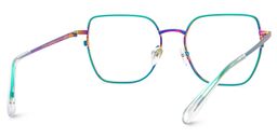 Fife Geometric Iridescent Glasses5