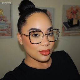 Cordaro Square Clear Tortoise Shell Glasses12