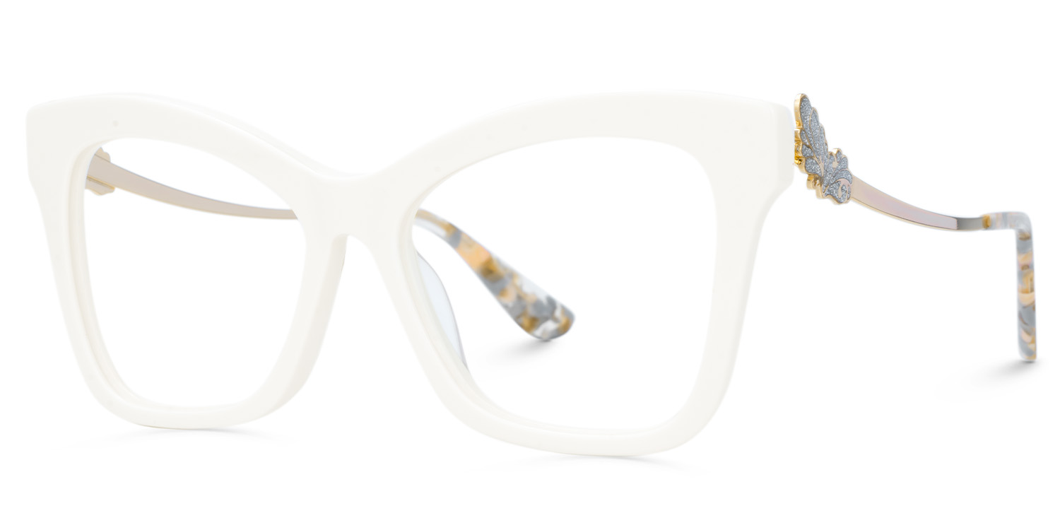 Elida Big White Glasses on sale | ZEELOOL Canada2