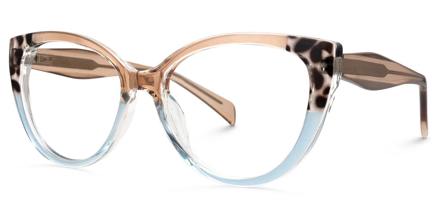 Cateye Narine Multicolor Frame Glasses Deals | ZEELOOL Canada1