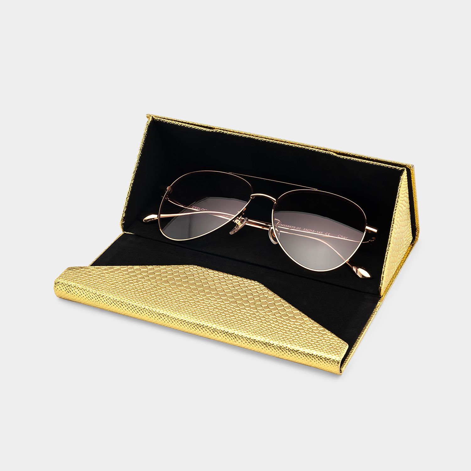 Gold Portable Glasses Storage Bag4
