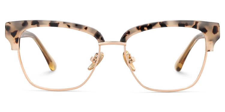Ellis Tortoise Browline Glasses