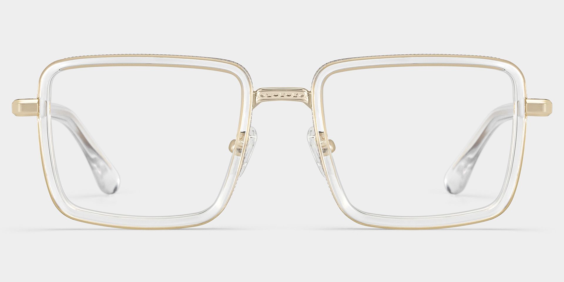Hunter square clear glasses Online | ZEELOOL0