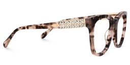 Surita Cateye Pink Tortoise Glasses4