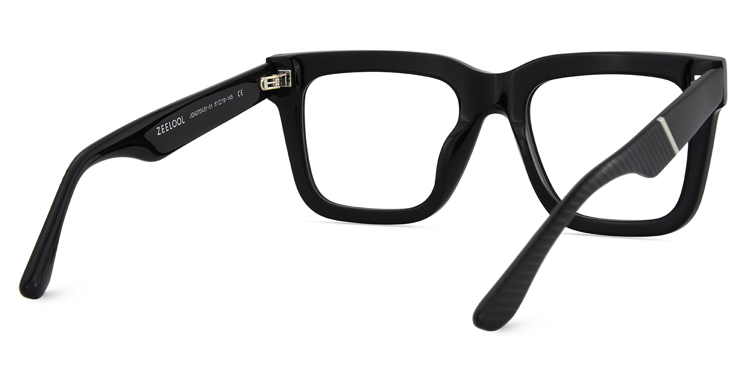Thick Black Frame Glasses For Men5