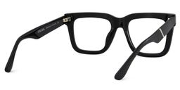 Redina Square Black Glasses5