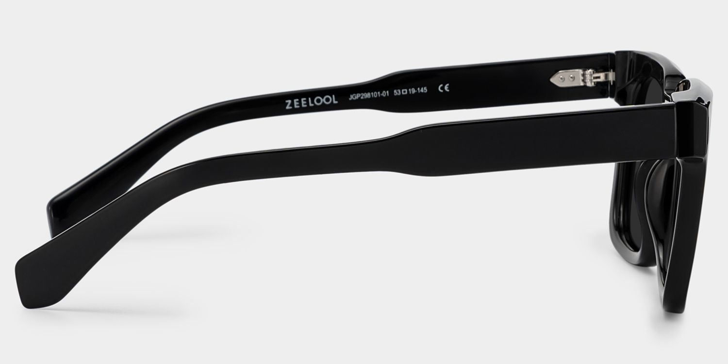 Square Katia Gray Color Frame Sunglasses | ZEELOOL Canada3