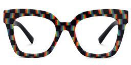 Malcolm Square Checkered Glasses1