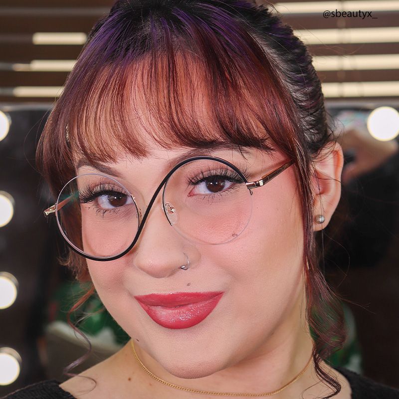 Witch Glasses - Flozif Round Black Frame Glasses | Zeelool7