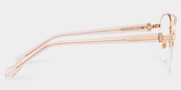 Emily Aviator Rose Gold Glasses3