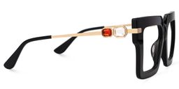 Radic Black Square Glasses2
