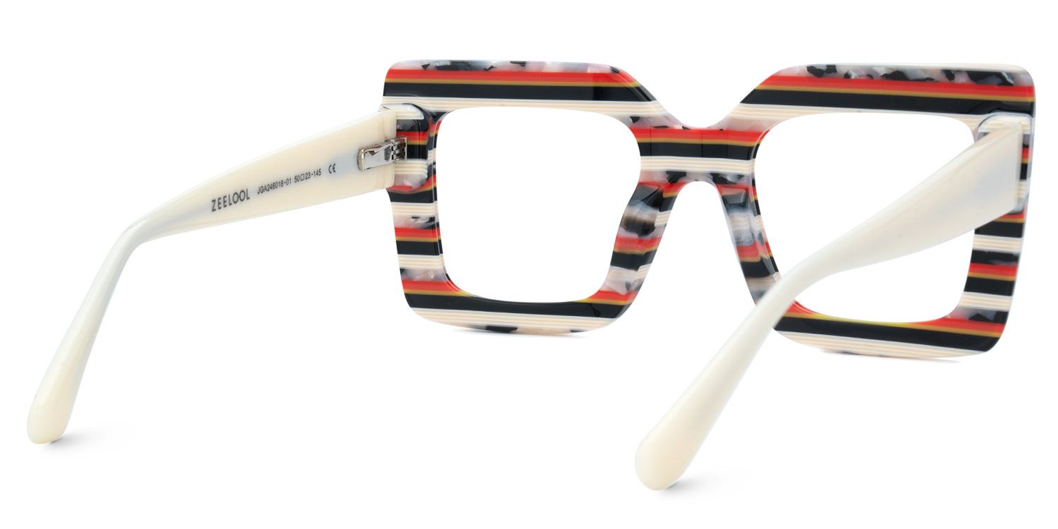 Beitané Thick Square Frame Glasses | ZEELOOL Canada4