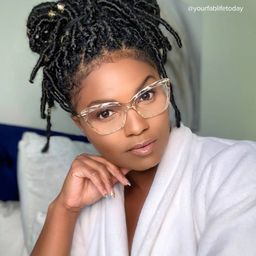 Juliet Clear Rectangle Glasses10
