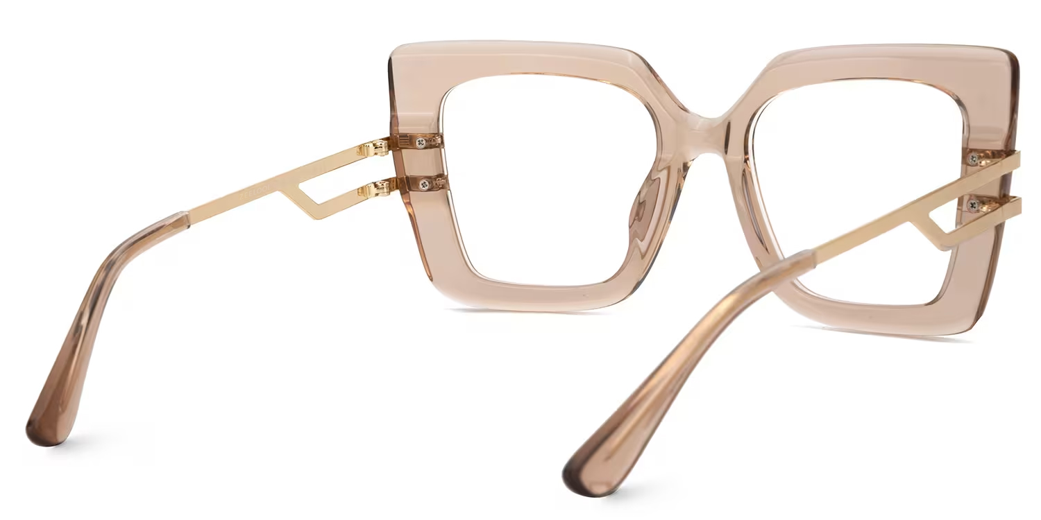 Designer Poutine Glasses in Mixed-Material Full-frame3