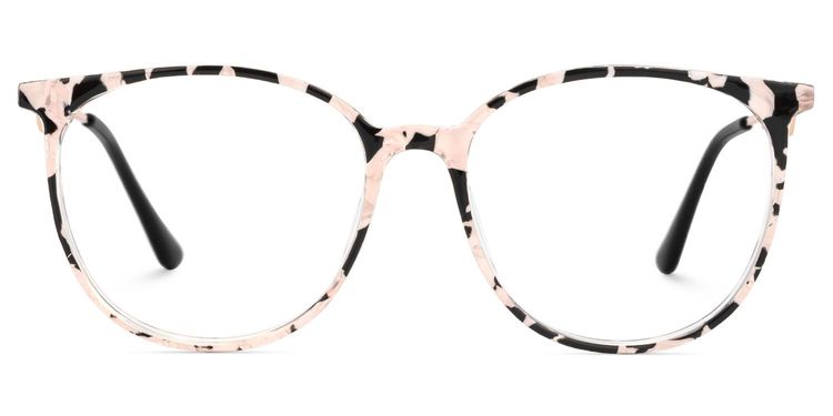 Chanty Round Floral Glasses