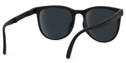 Lindzy Square Black Sunglasses4