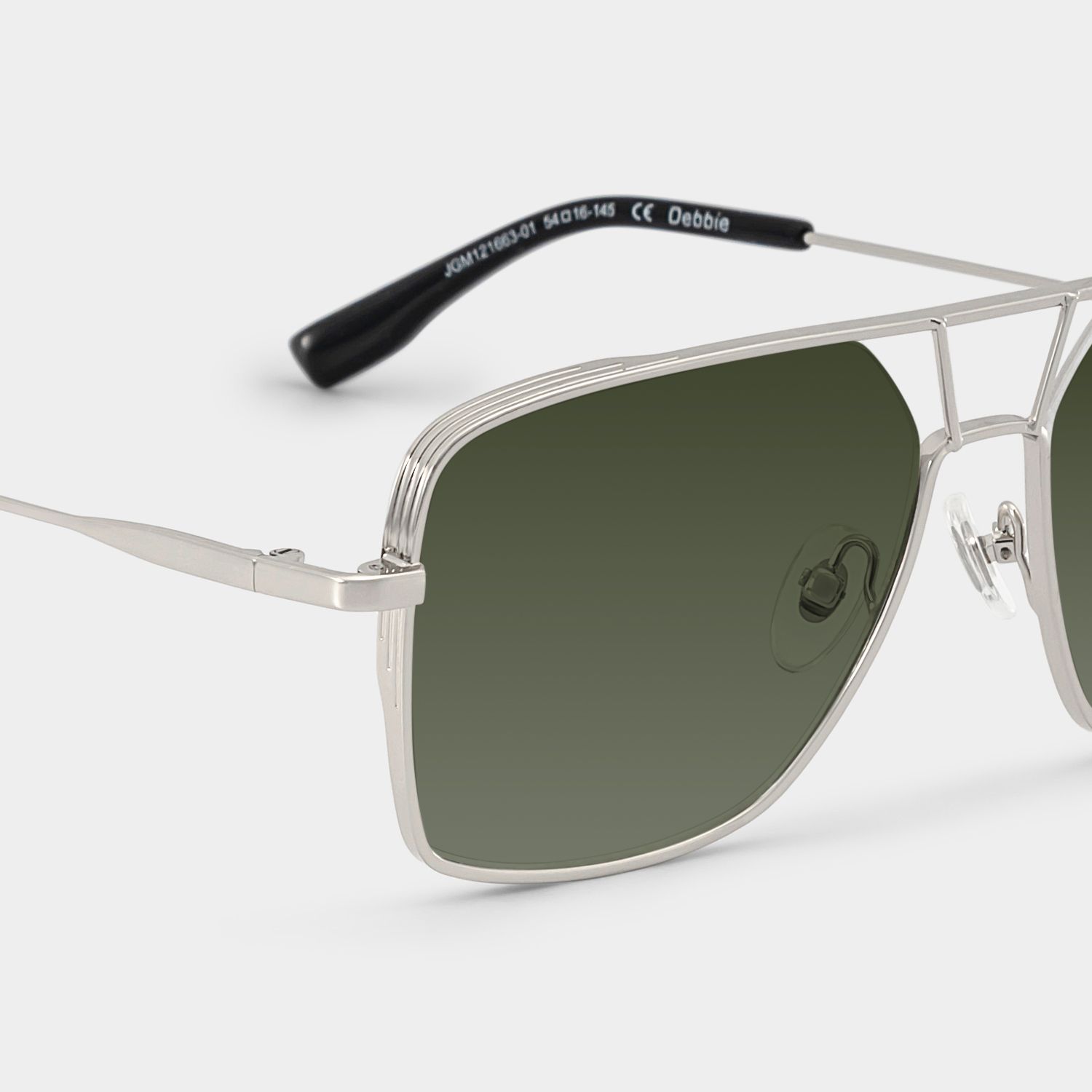 Debbie Silver Metal Aviator Sunglasses | ZEELOOL x Prabal Gurung5