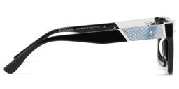 Trent Rectangle Black Glasses4