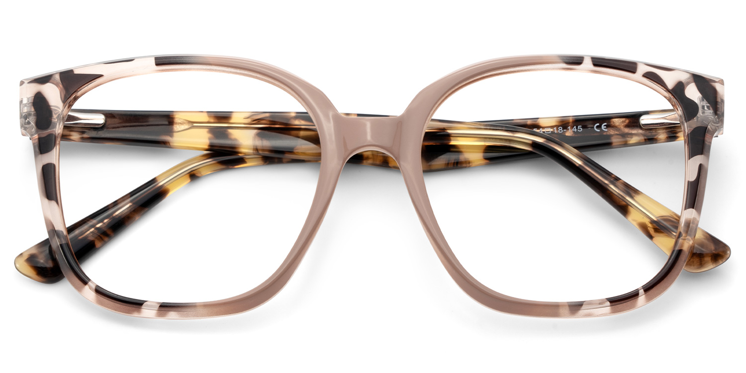 Siner Square Khaki Tortoise Glasses3