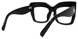 Alberta Cat Eye Black Glasses4