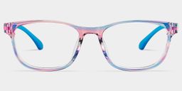 Robin Rectangle Blue Pink Glasses0