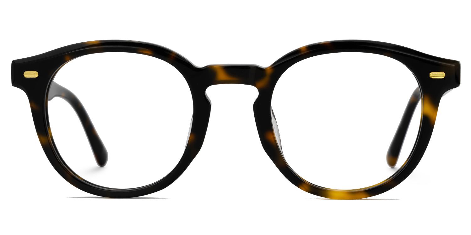 Dicks Eyeglasses in Round Tortoise Frame | ZEELOOL Canada0