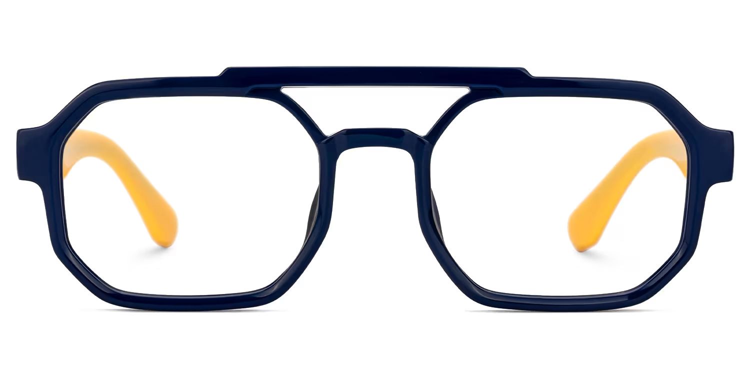 Aviator Salem Blue Color Frame Glasses | ZEELOOL Canada0