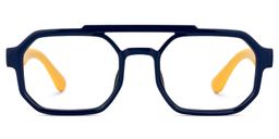 Salem Aviator Blue Glasses0