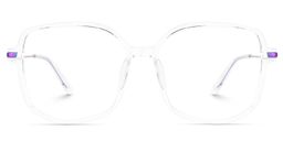 Payton Iridescent Geometric Glasses0