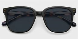 Donnalyn Black Square Glasses1