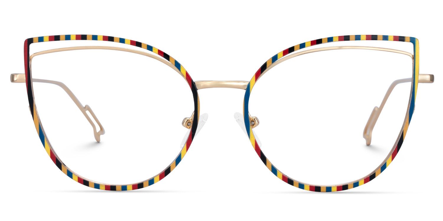 Spivey Cateye Metal Full Frame Eyeglasses | ZEELOOL Canada1