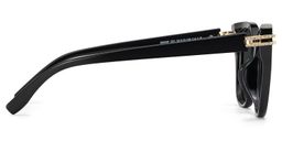 Catalina Square Black Polarized Sunglasses3