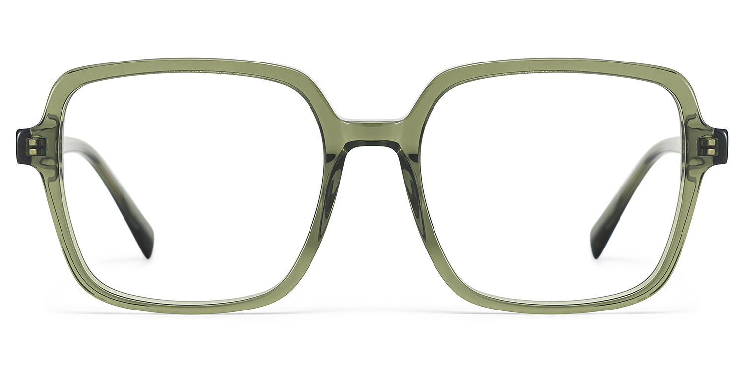 Ember Square Green Glasses0