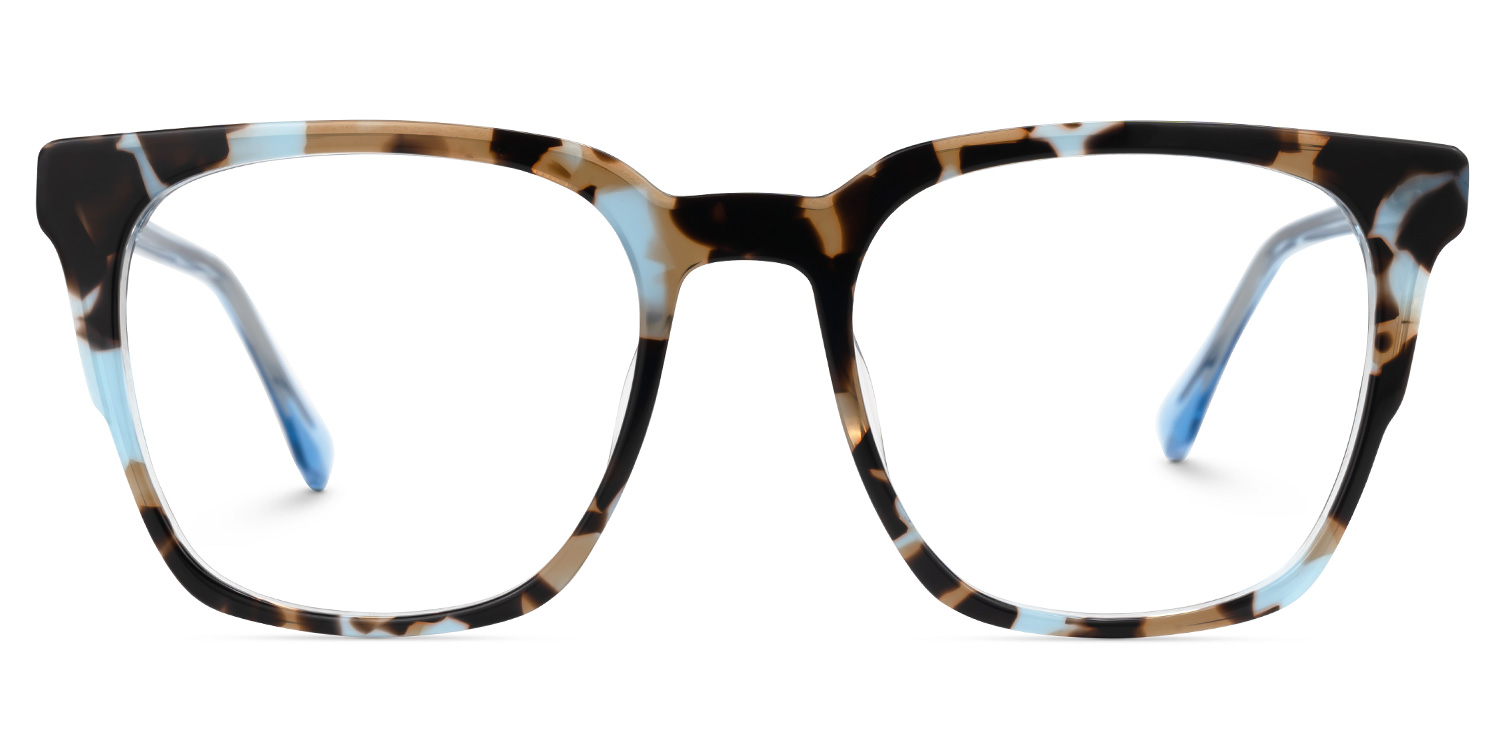 Square Smiley Tortoise Glasses deals -Zeelool Glasses0