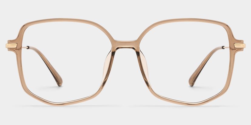 Payton Geometric Beige Glasses