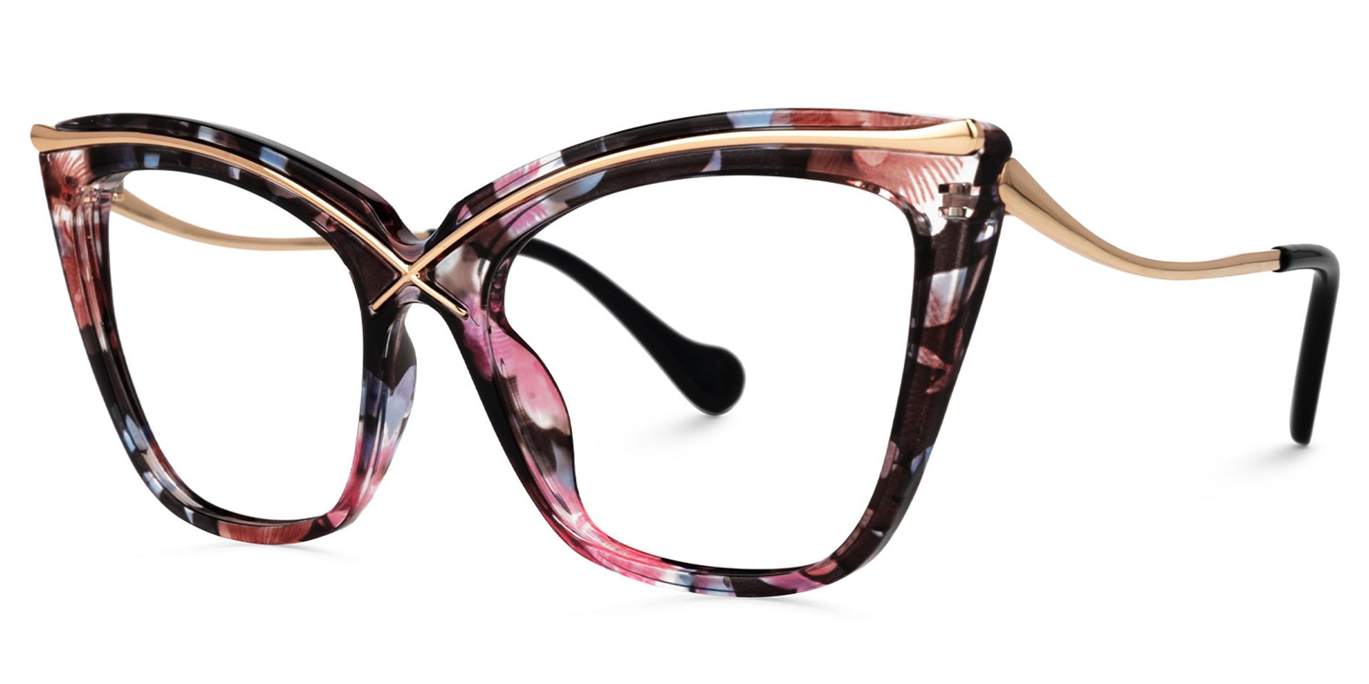 Winston Butterfly Floral Frame Eyeglasses | Zeelool1