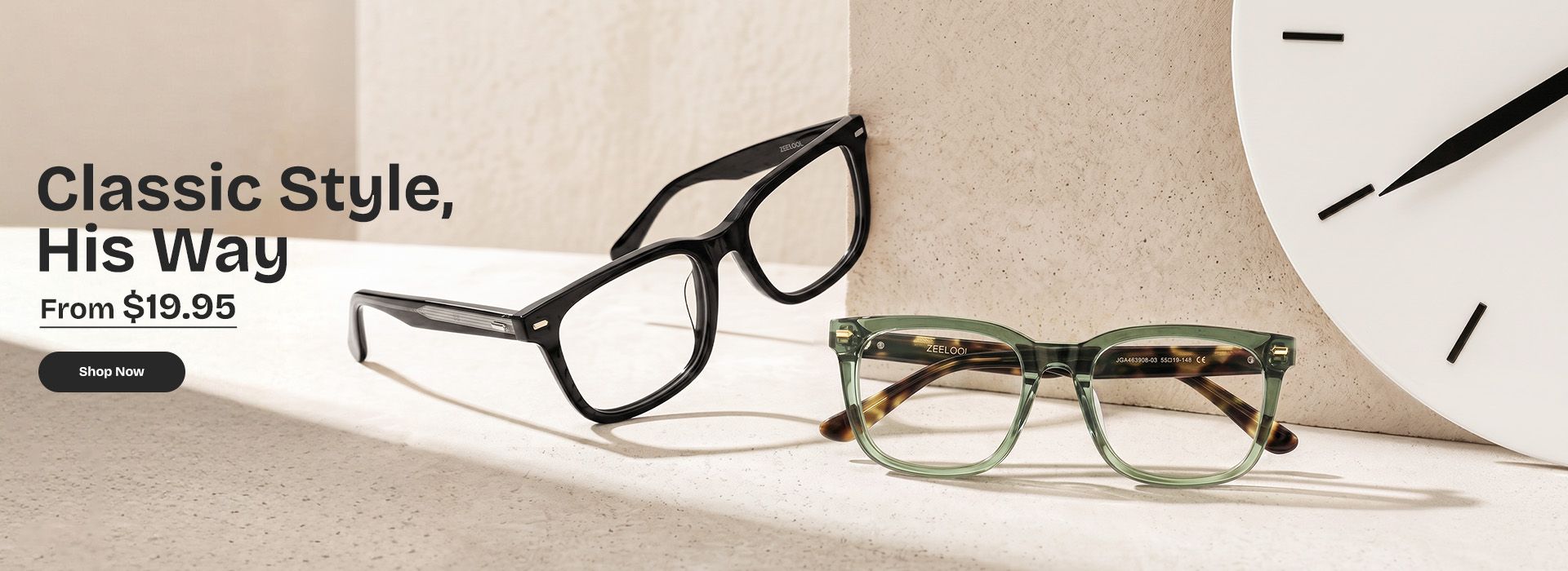 Zeelool optical eyeglasses online store TopBanner0