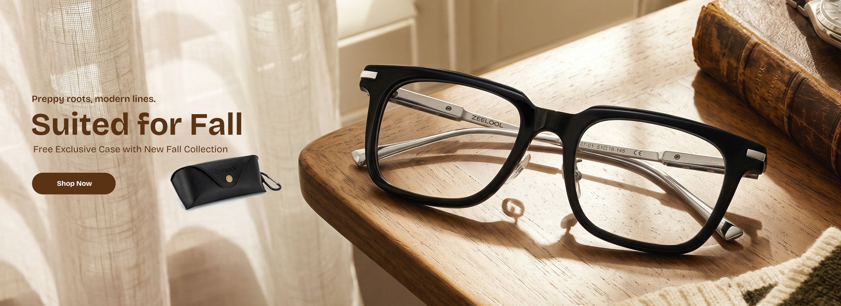 Zeelool optical eyeglasses online store TopBanner1