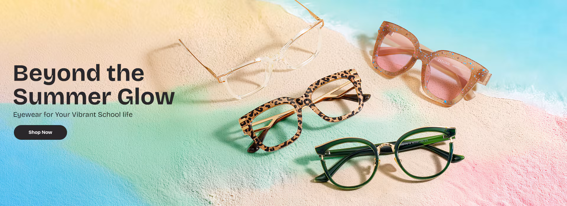 Zeelool optical eyeglasses online store TopBanner2