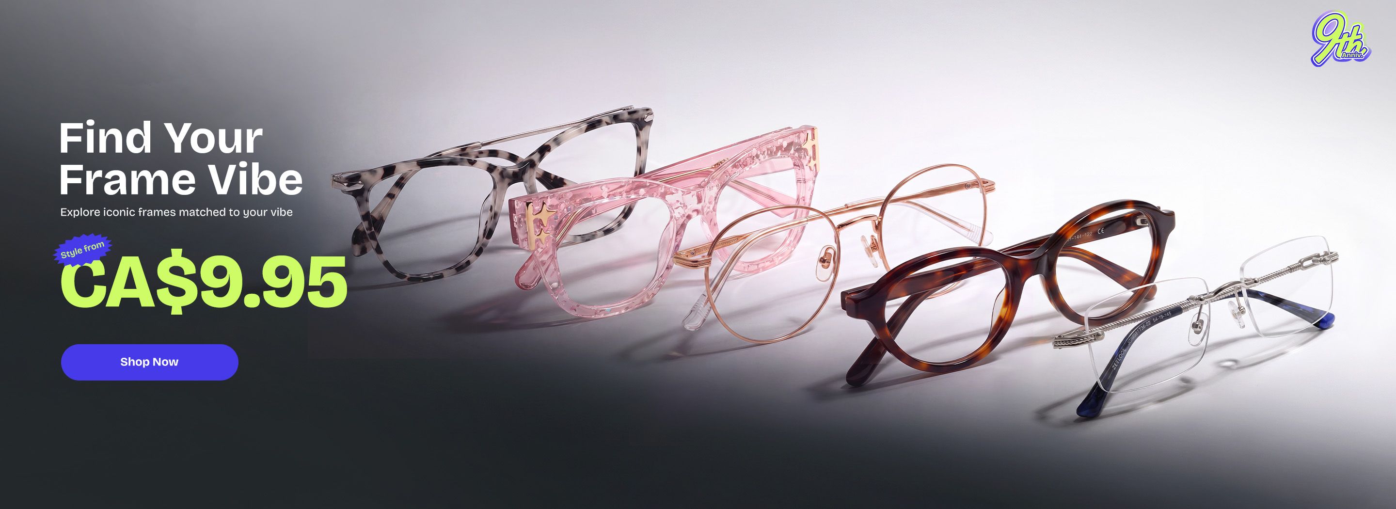 Zeelool optical eyeglasses online store TopBanner1